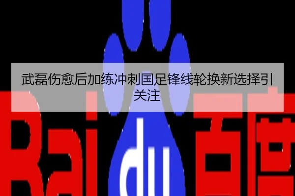 武磊伤愈后加练冲刺国足锋线轮换新选择引关注