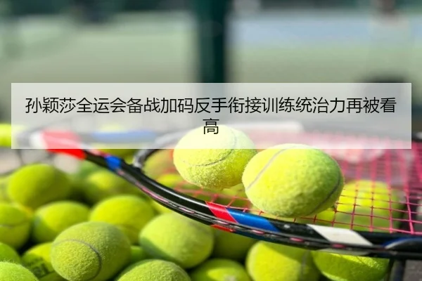 孙颖莎全运会备战加码反手衔接训练统治力再被看高